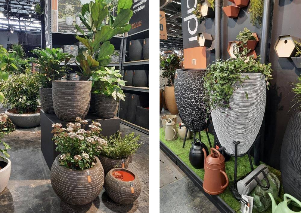 Maison & Objet Paris 2021, pots pour plantes et fleurs d'extérieur